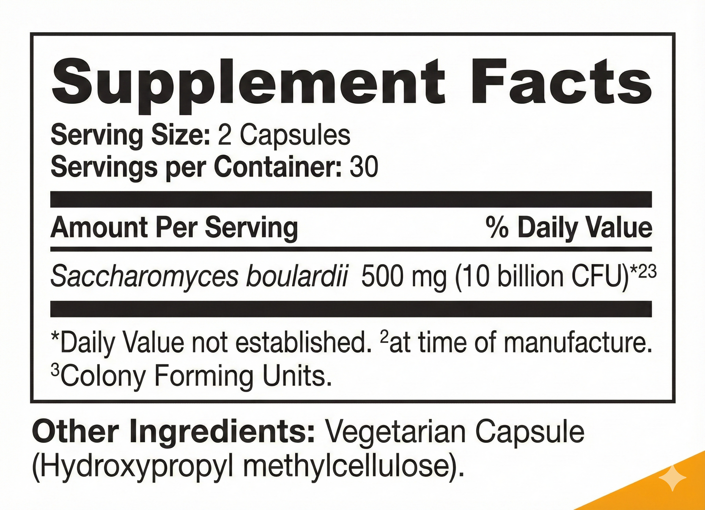 StableGI® Proven Probiotic | Lactose & Gluten Free | 60 Vegetarian Capsules